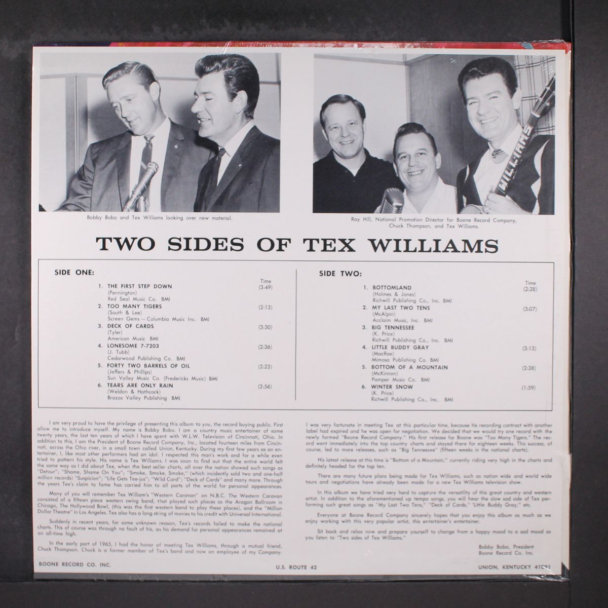 two sides of by TEX WILLIAMS