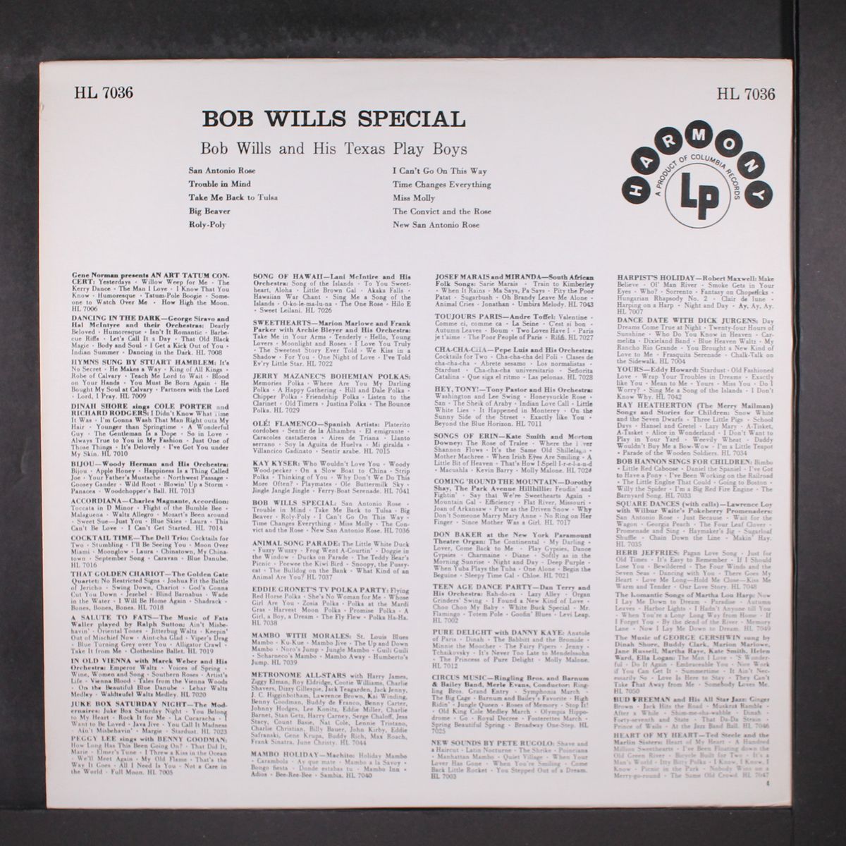 special by BOB WILLS