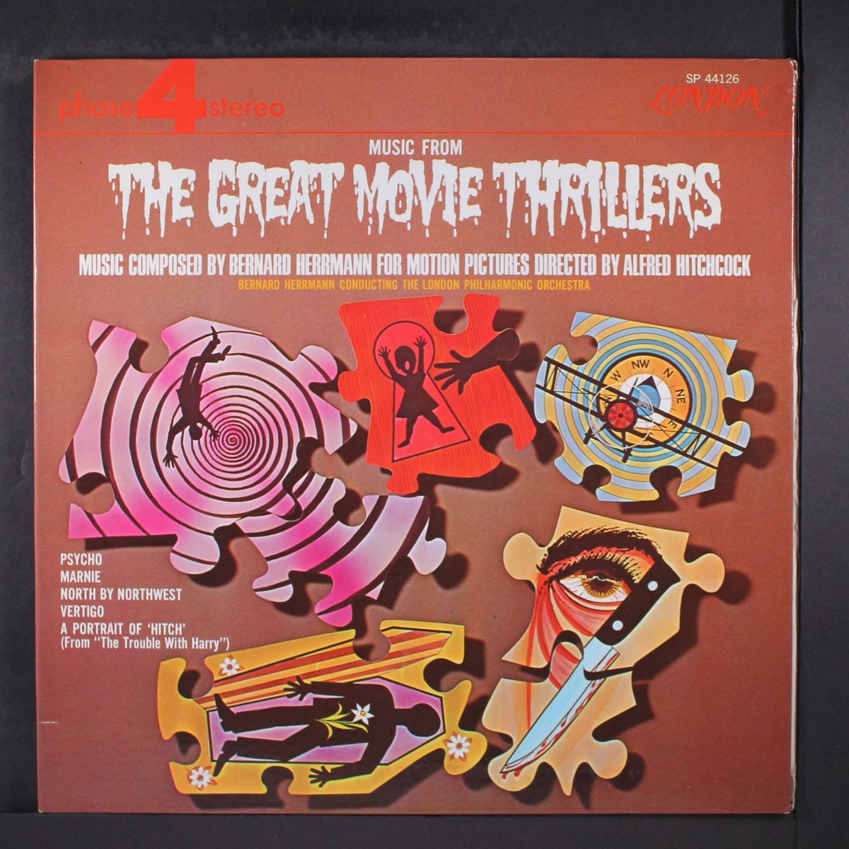 music from the great movie thrillers by BERNARD HERRMANN