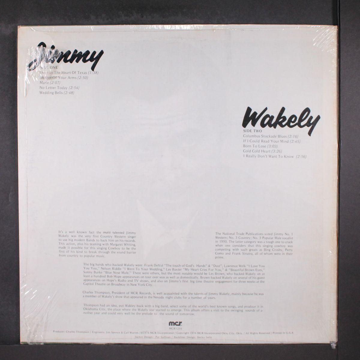 revisits country western swing with the big band sound by JIMMY WAKELY