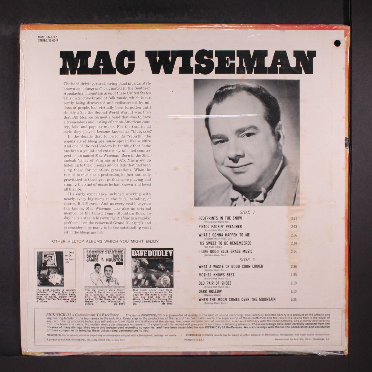 mac wiseman by MAC WISEMAN