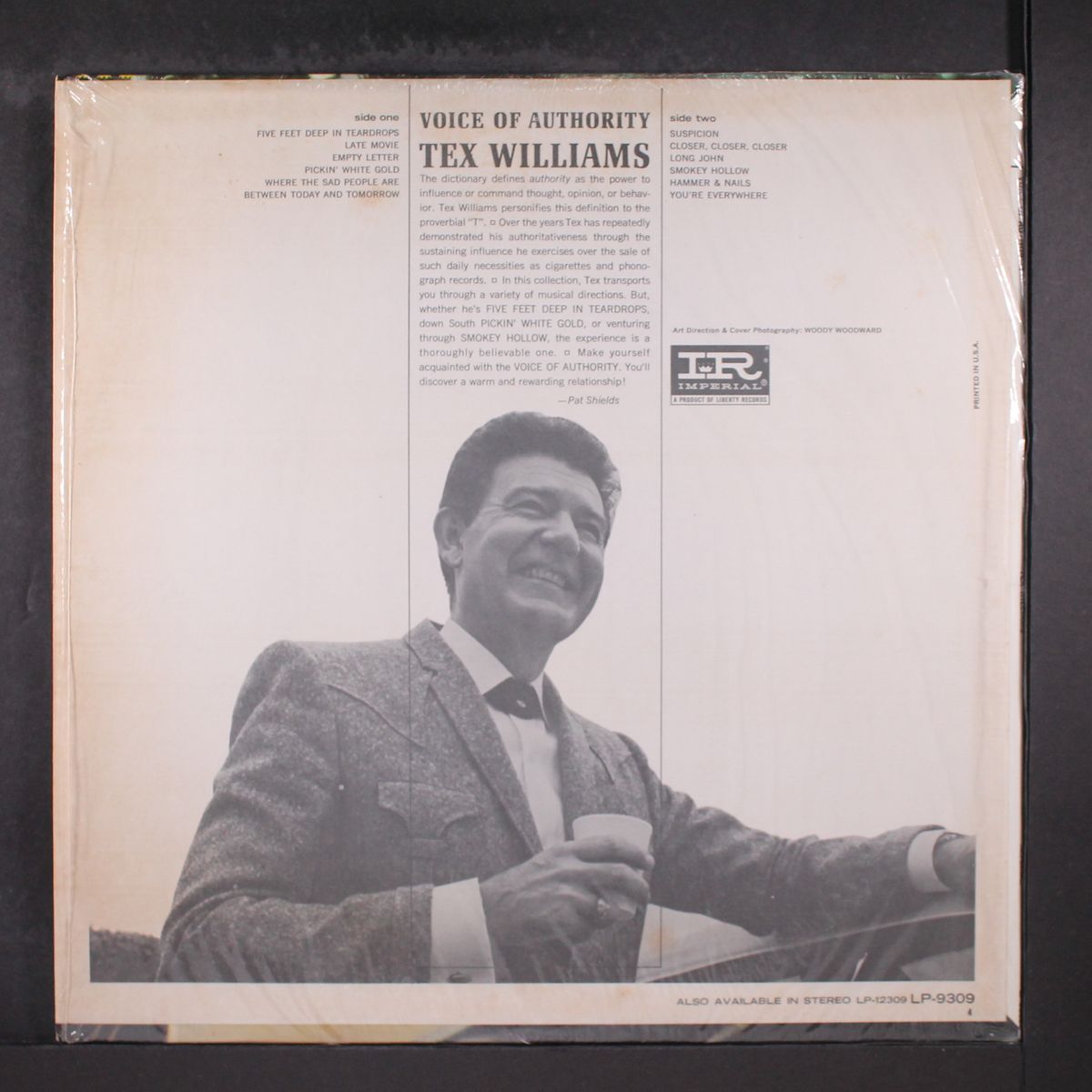 voice of authority by TEX WILLIAMS