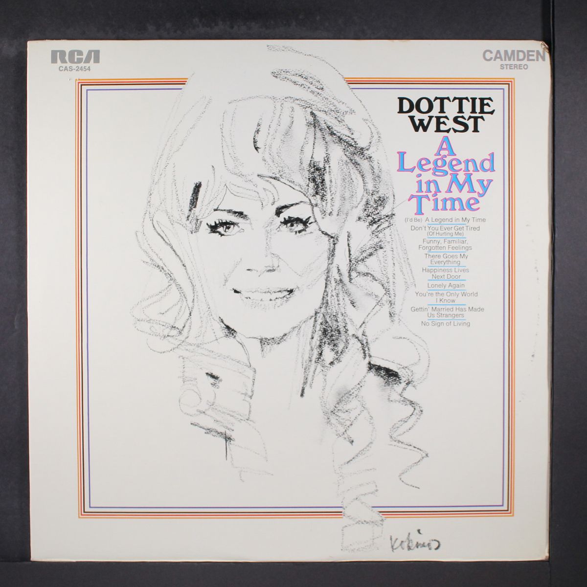 a legend in my time by DOTTIE WEST