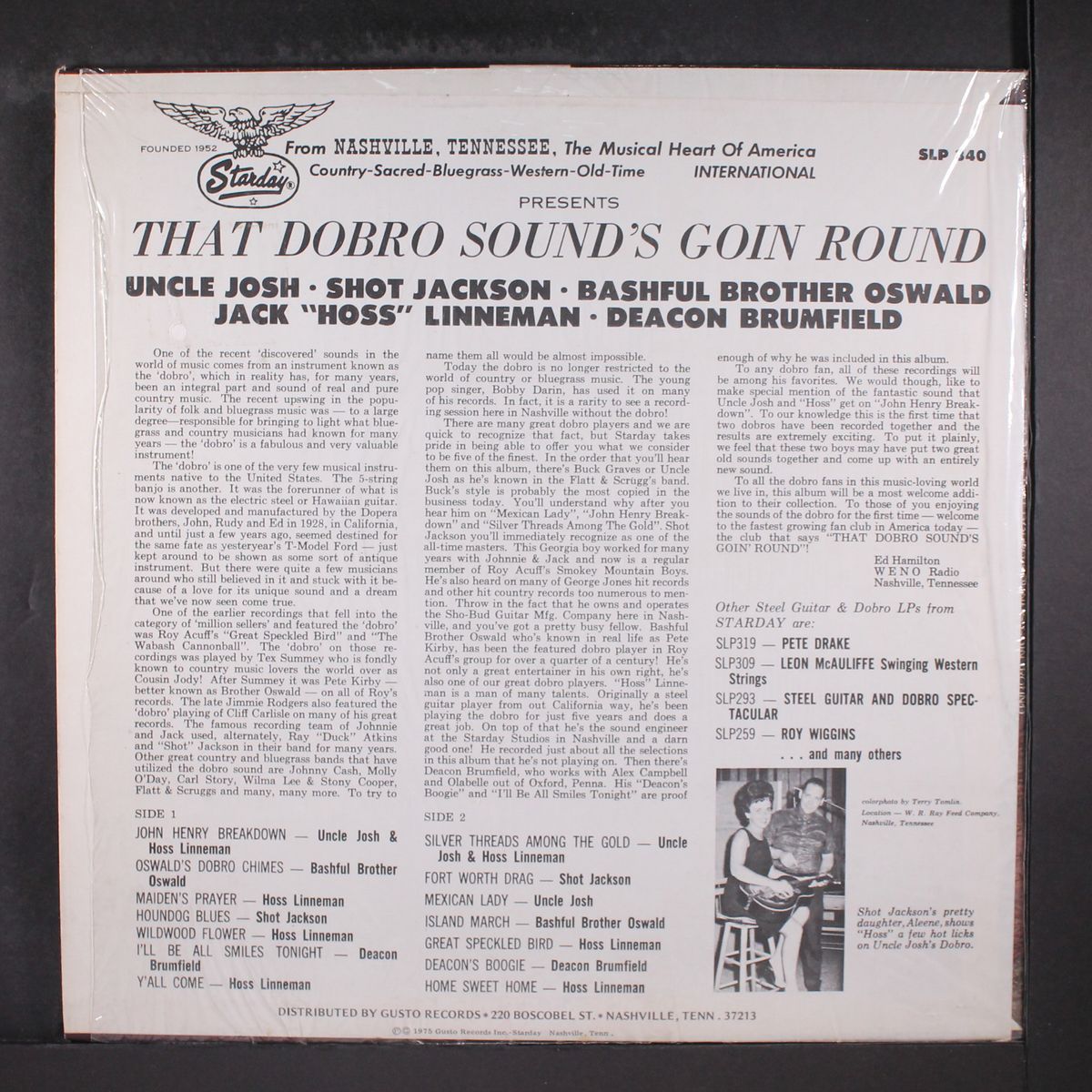 that dobro sound's goin' round by VARIOUS