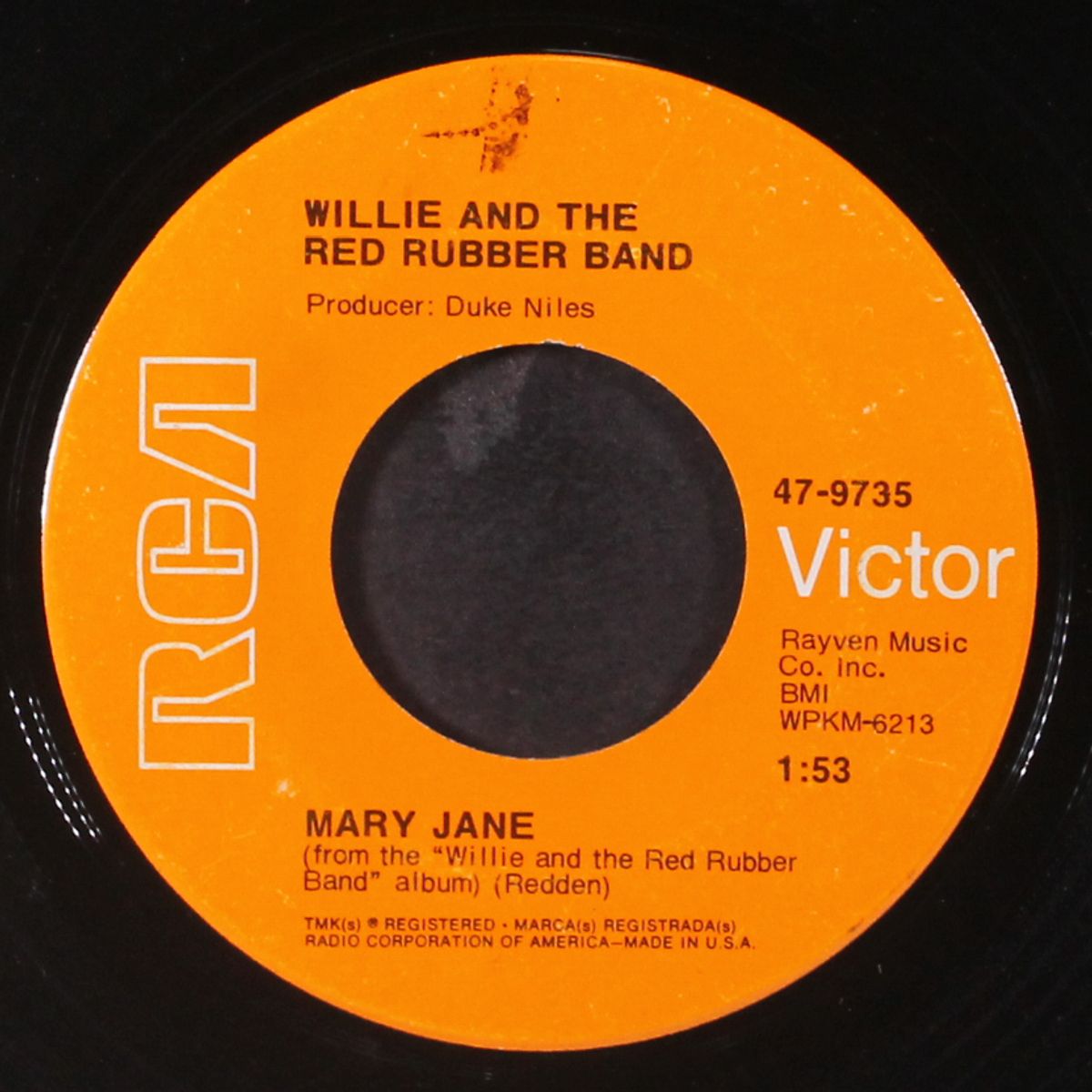 mary jane / chicky-chicky boom boom by WILLIE & RED RUBBER BAND