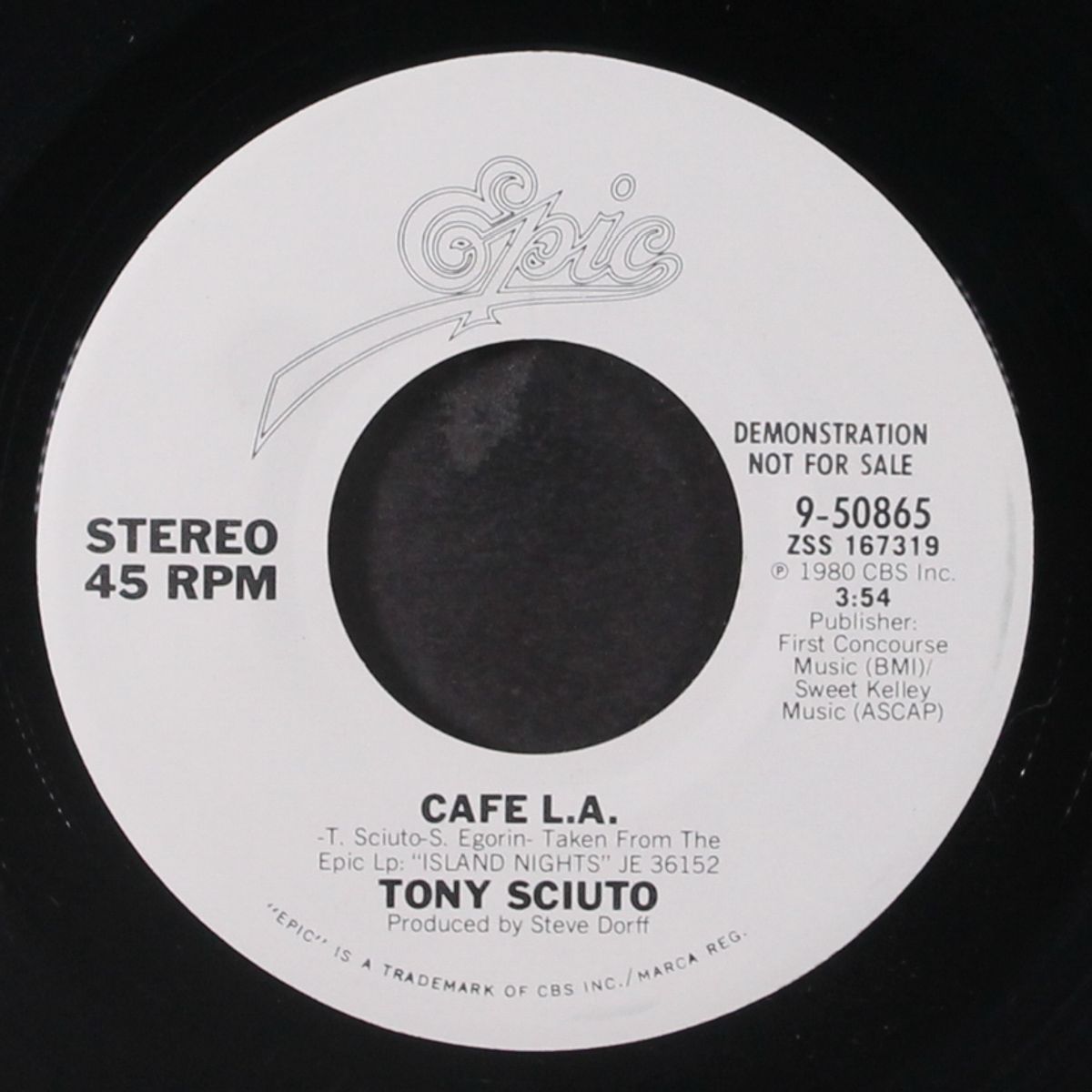 cafe l.a. / same by TONY SCIUTO