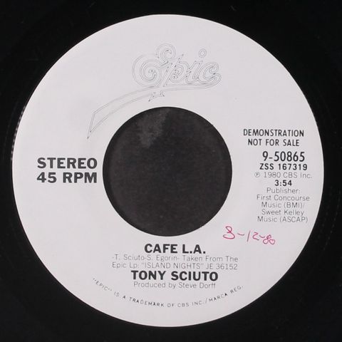 TONY SCIUTO