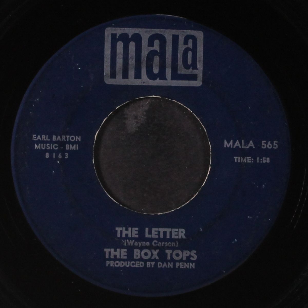 the letter / happy times by BOX TOPS
