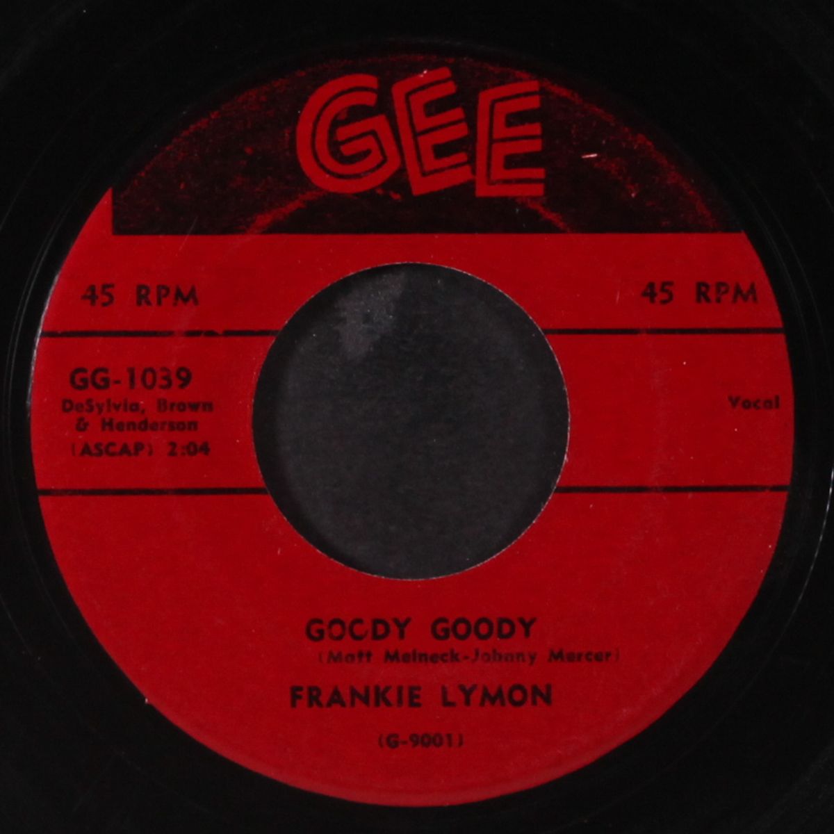 creation of love / goody goody by FRANKIE LYMON