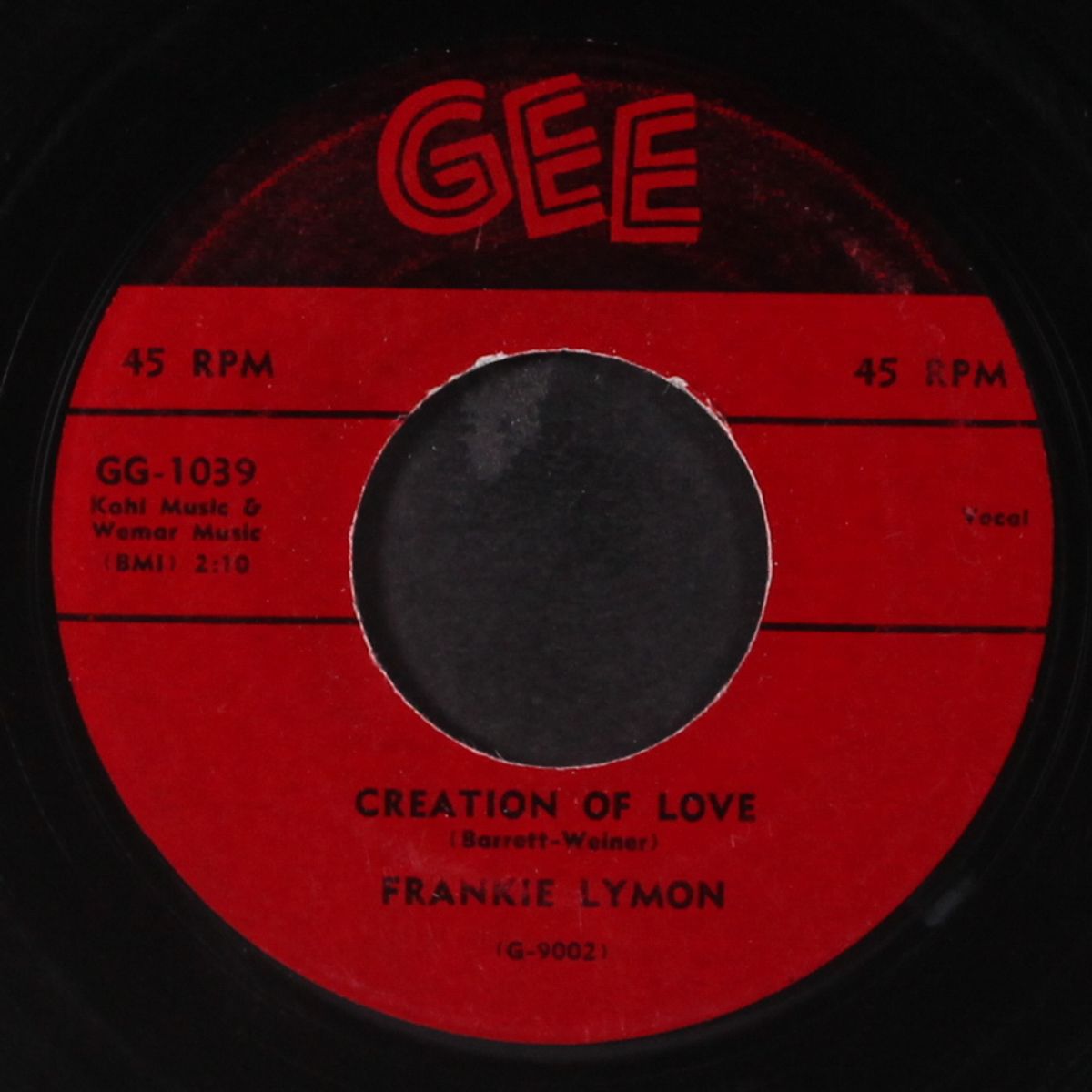 creation of love / goody goody by FRANKIE LYMON