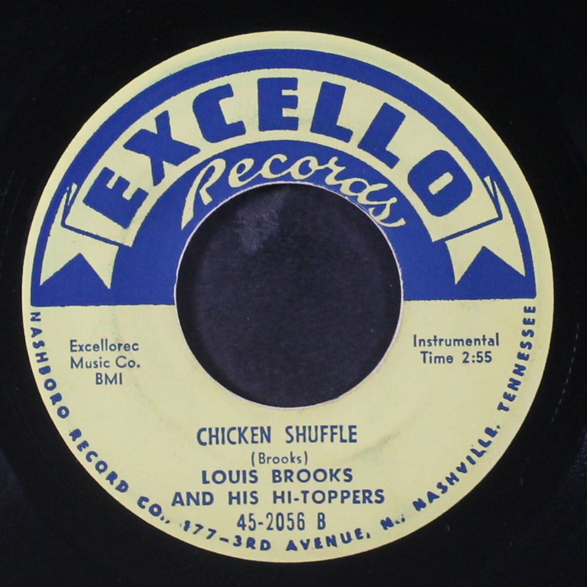 it's love baby / chicken shuffle by LOUIS BROOKS & HI-TOPPERS