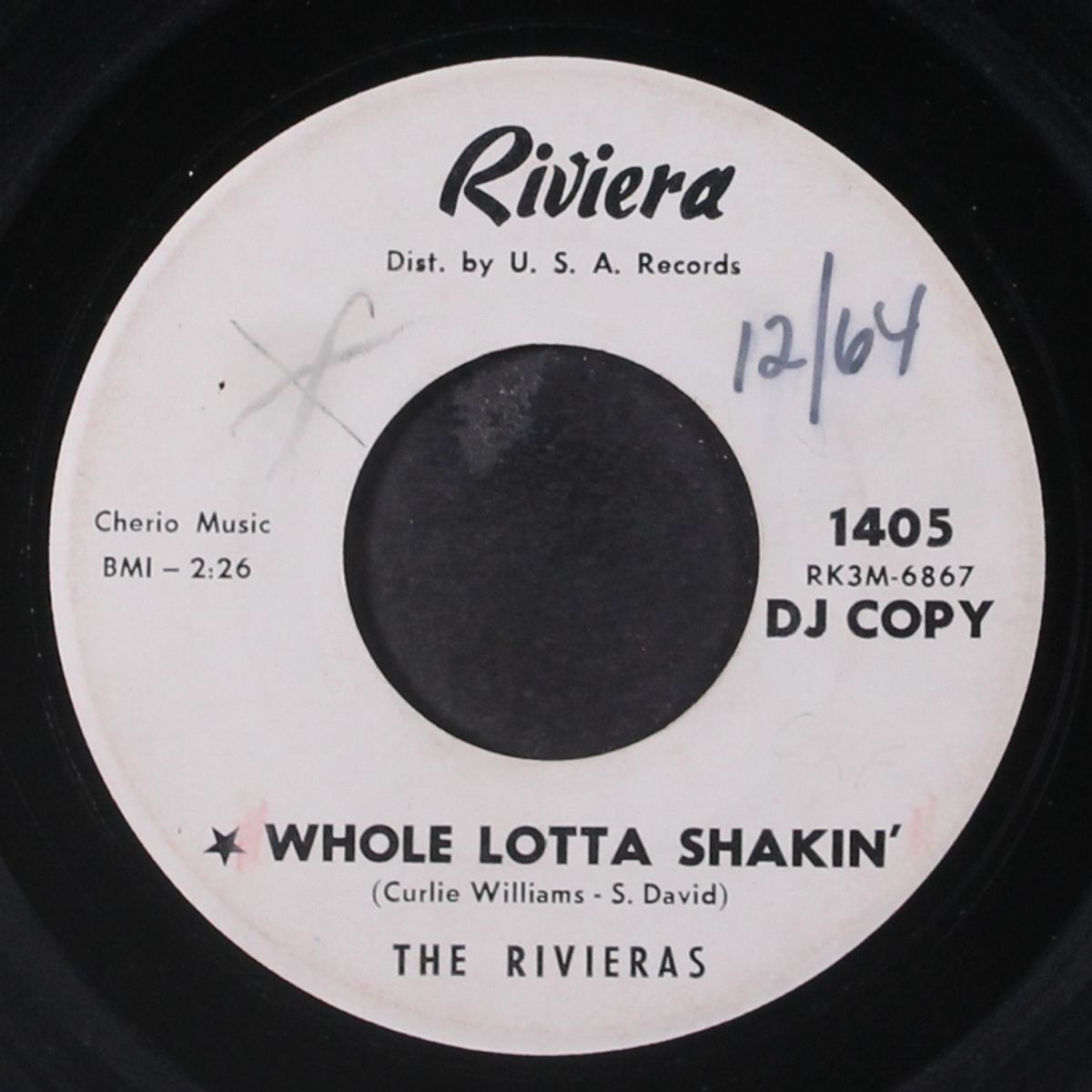 whole lotta shakin' / rip it up by RIVIERAS