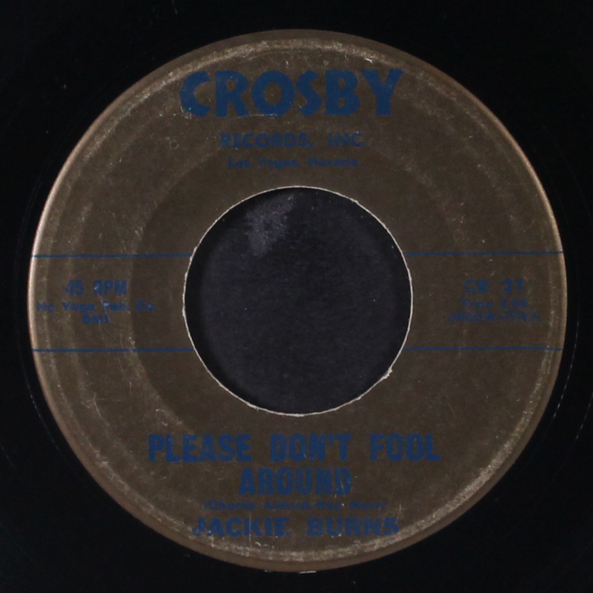 queen of fools / please don't fool around by JACKIE BURNS