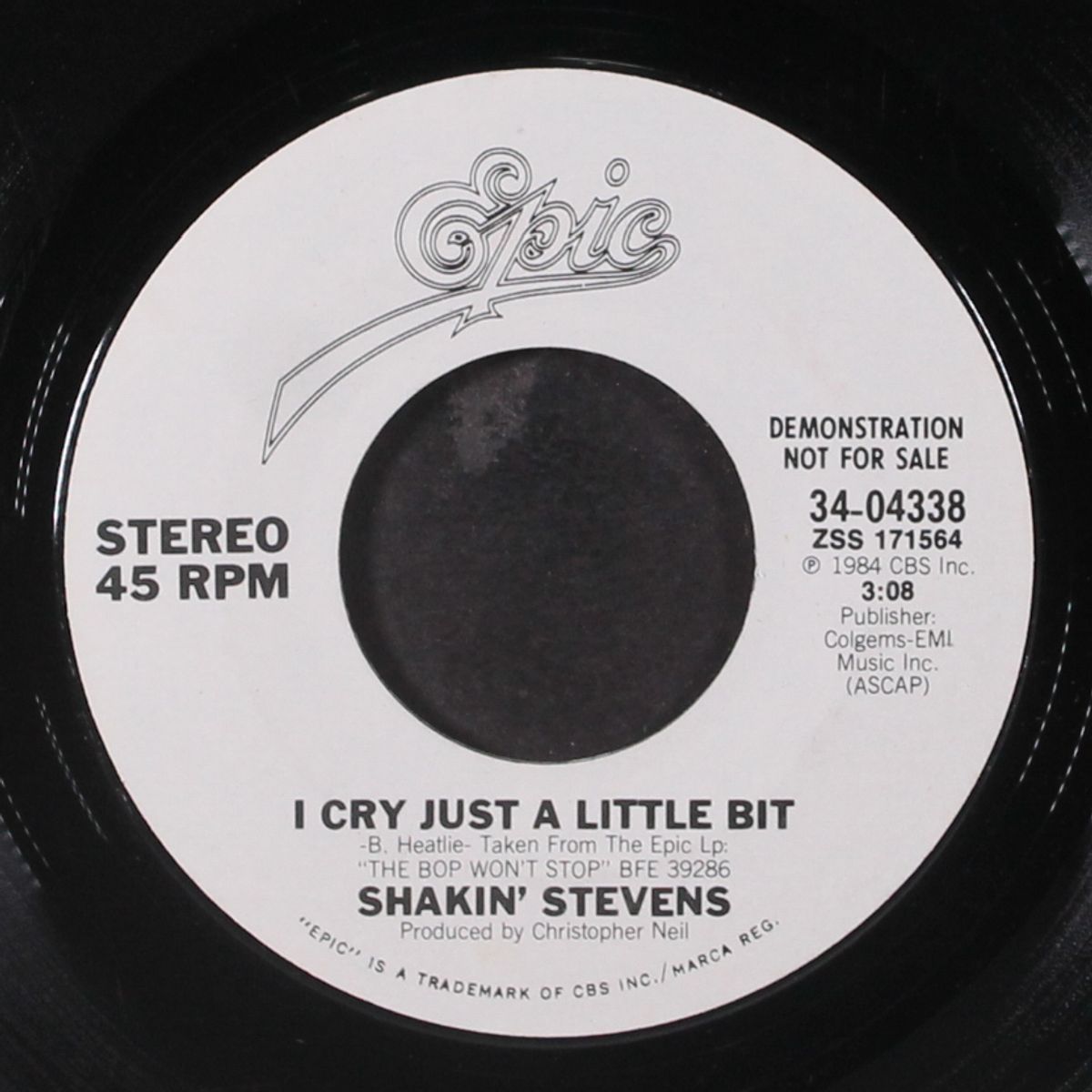 i cry just a little bit by SHAKIN' STEVENS