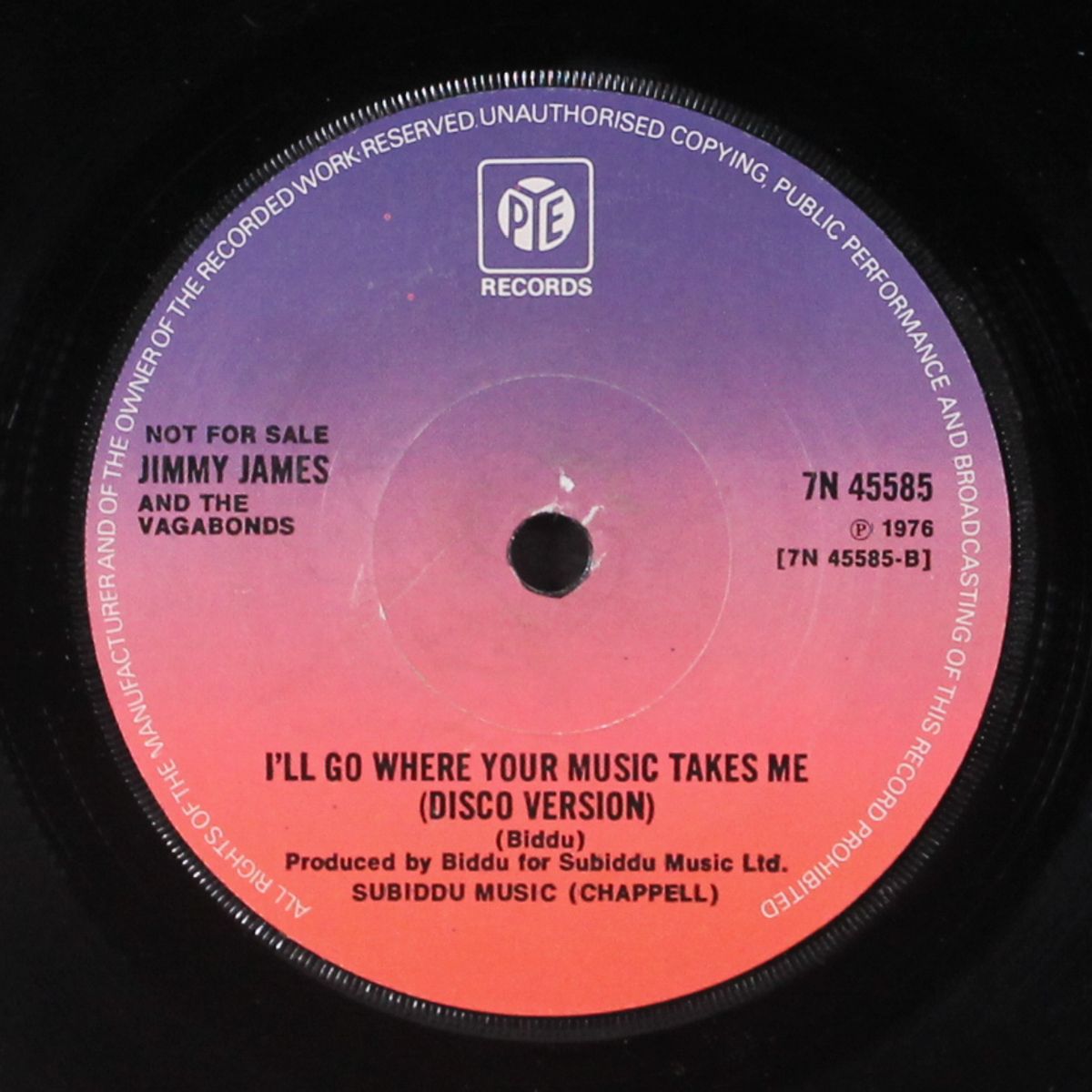 i'll go where your music takes me by JIMMY JAMES