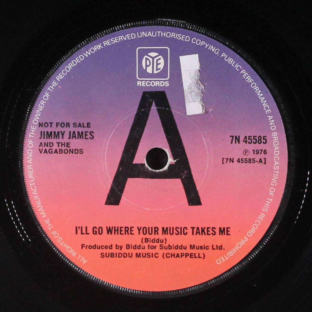 i'll go where your music takes me by JIMMY JAMES