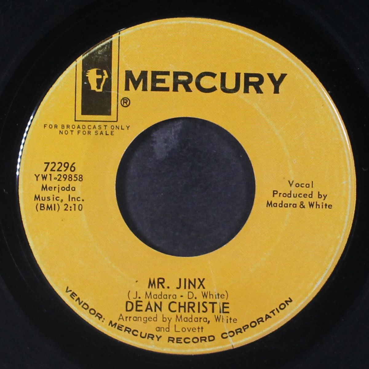 she's got it / mr. jinx by DEAN CHRISTIE