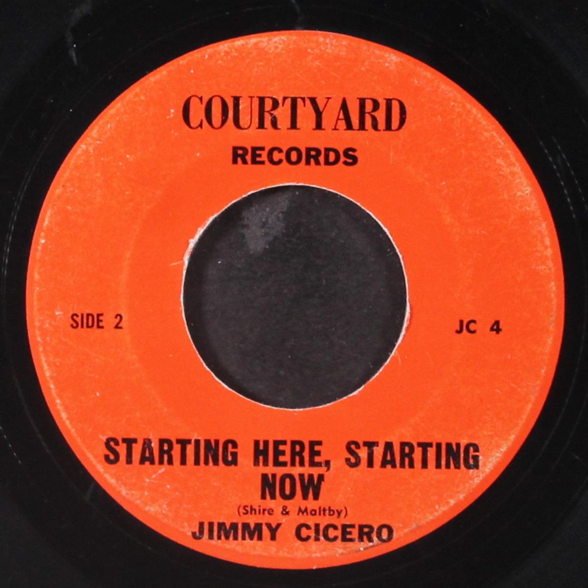 starting here starting now / can't you see by JIMMY CICERO