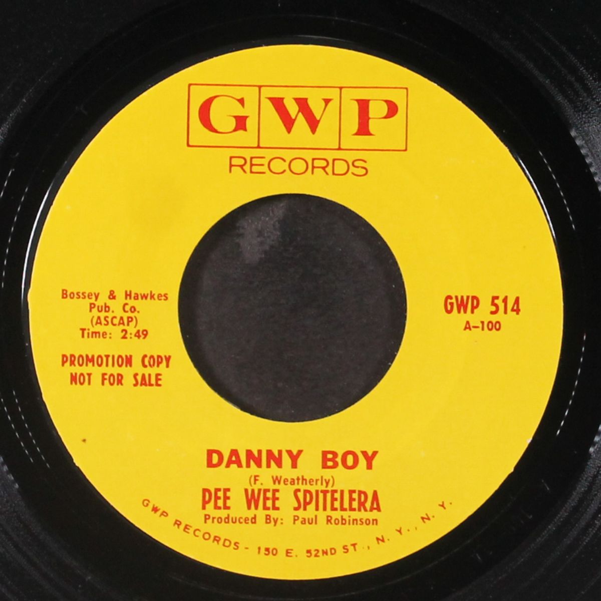 danny boy by PEE WEE SPITELERA