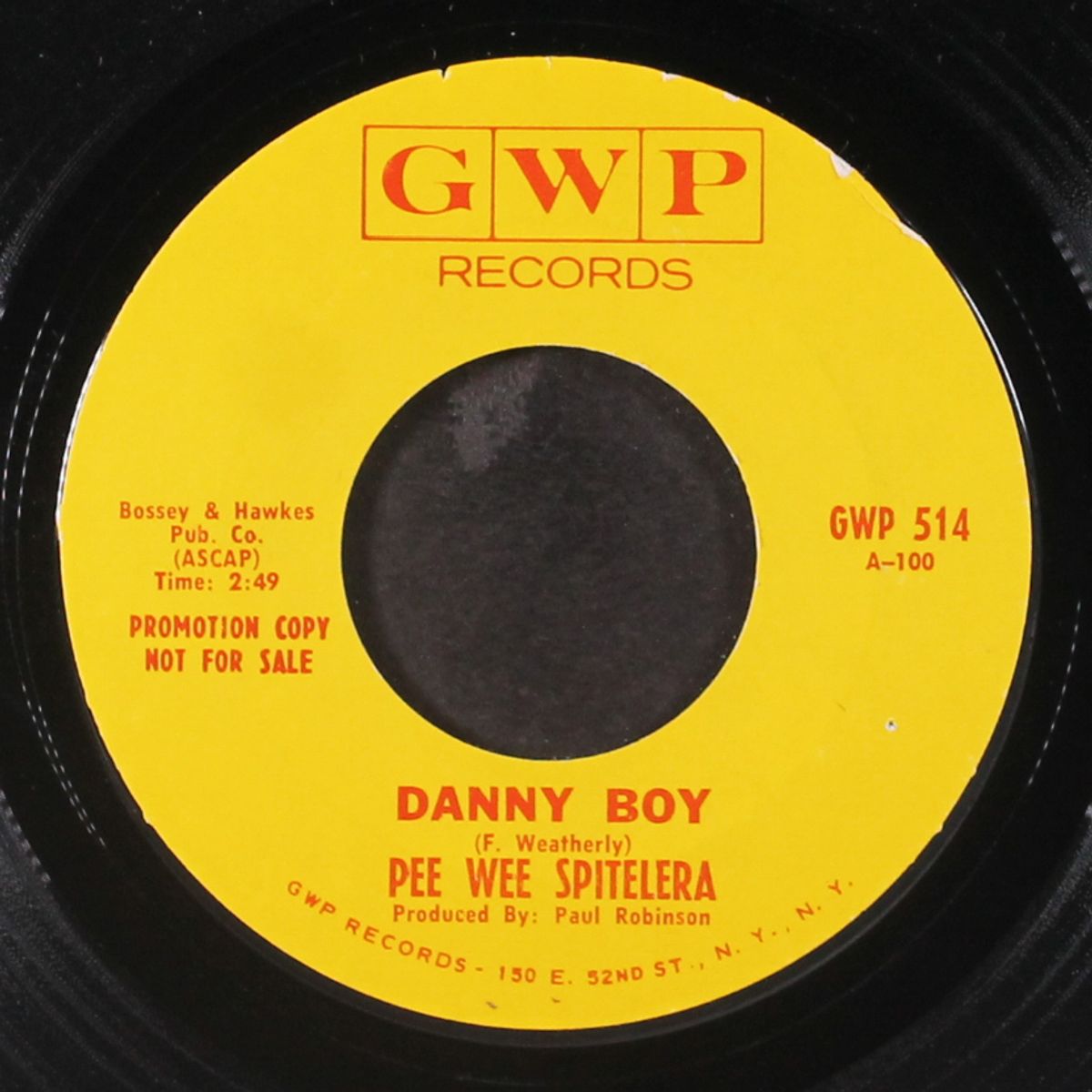 danny boy by PEE WEE SPITELERA