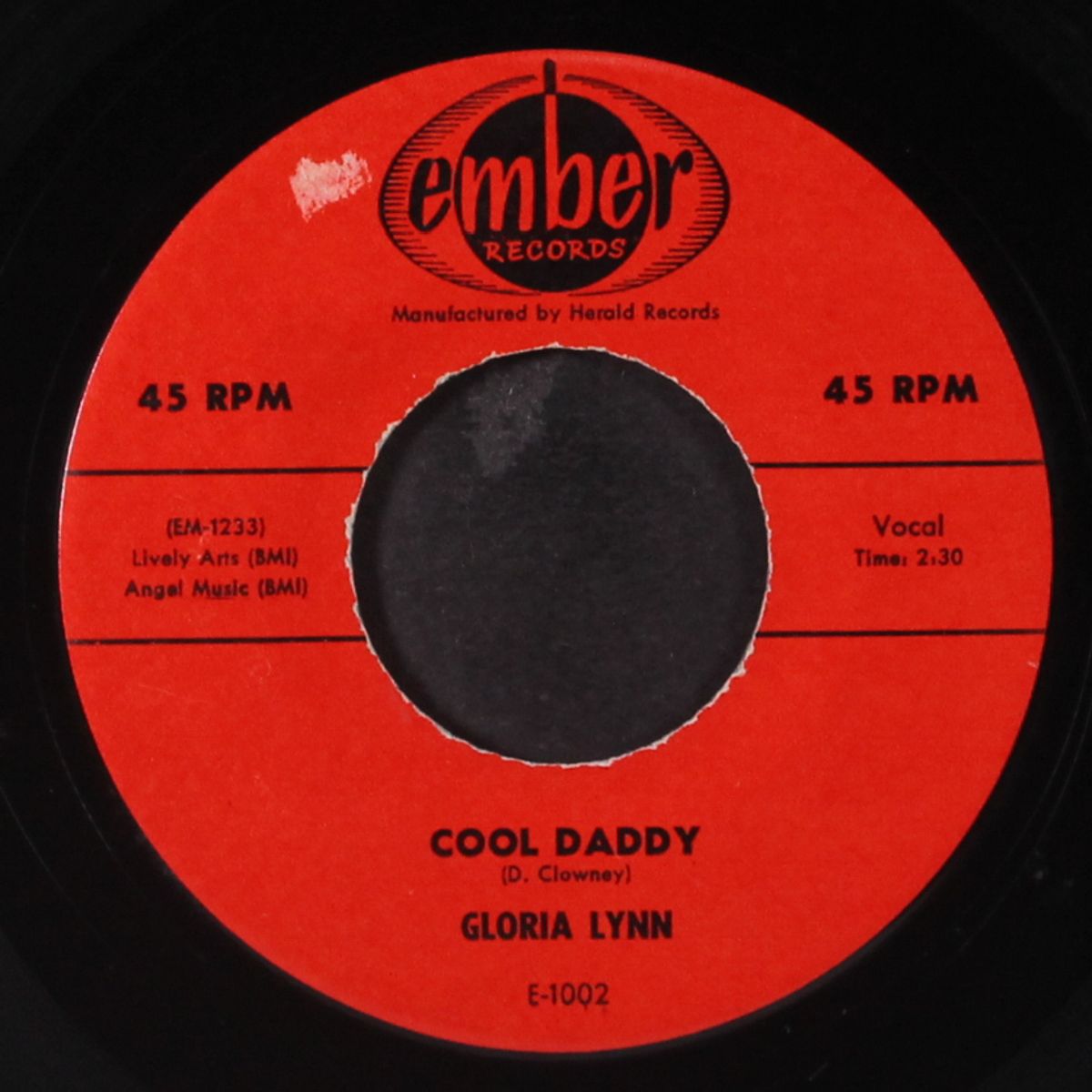 cool daddy / affection by GLORIA LYNN