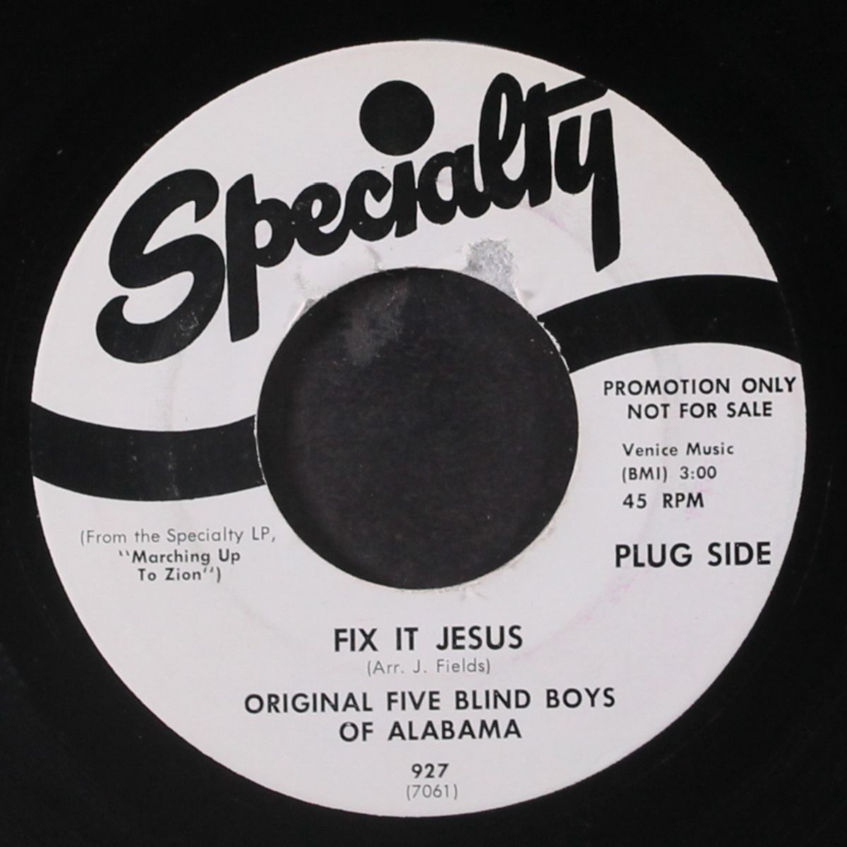 fix it jesus / servant's prayer amen by ORIGINAL FIVE BLIND BOYS OF ALABAMA