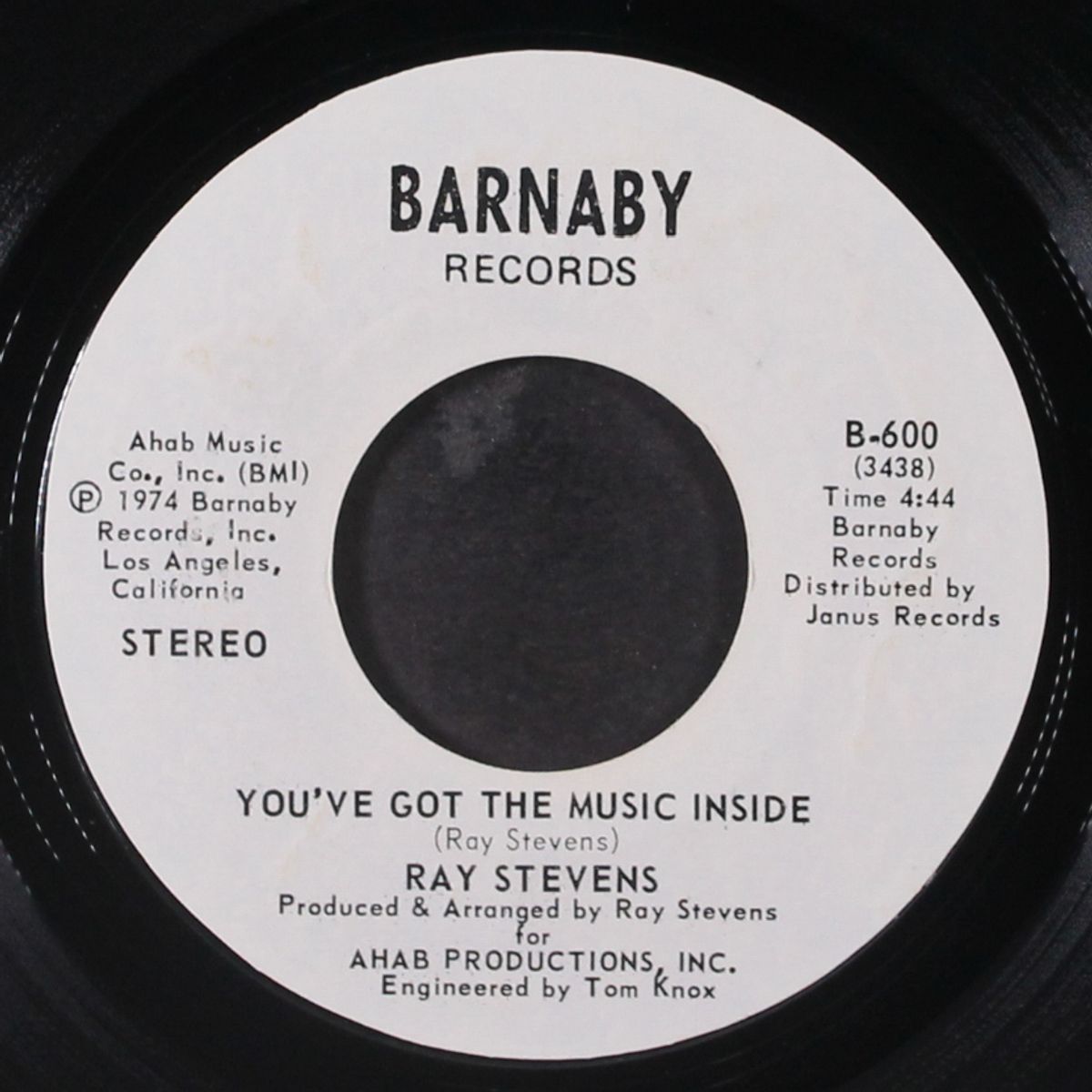 the streak / you've got the music inside by RAY STEVENS