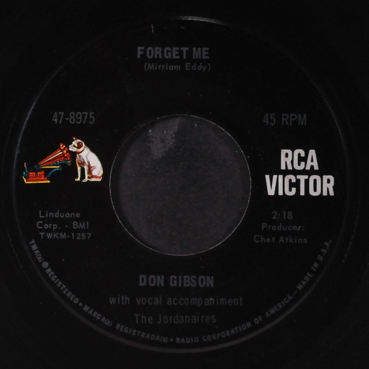 funny, familiar, forgotten, feelings / forget me by DON GIBSON