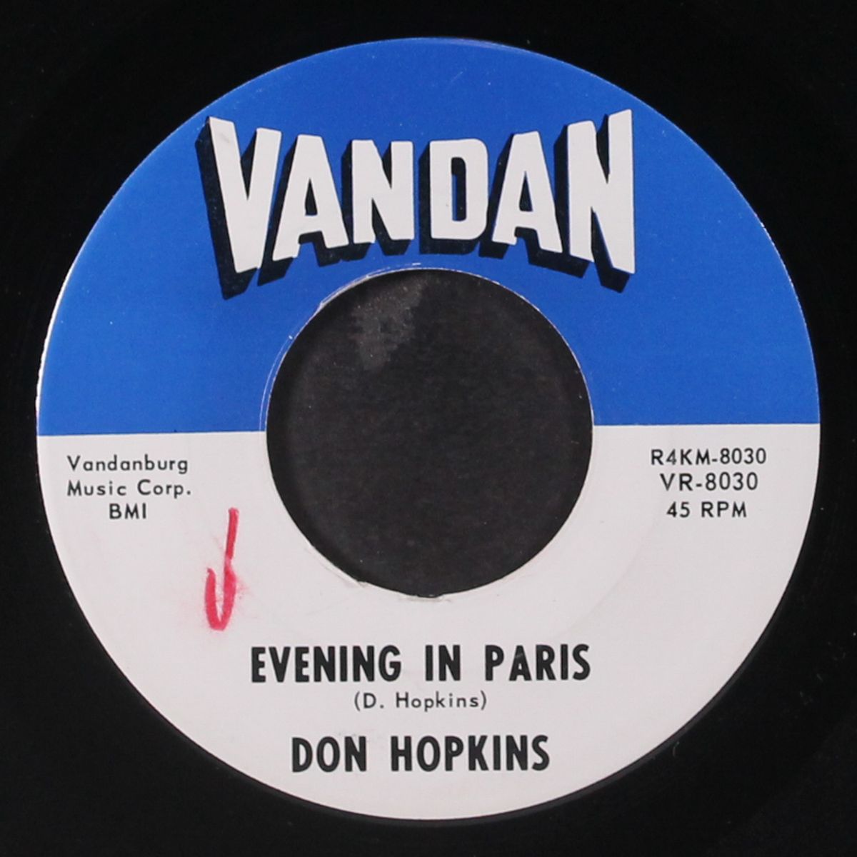 evening in paris / angel, angel from above by DON HOPKINS