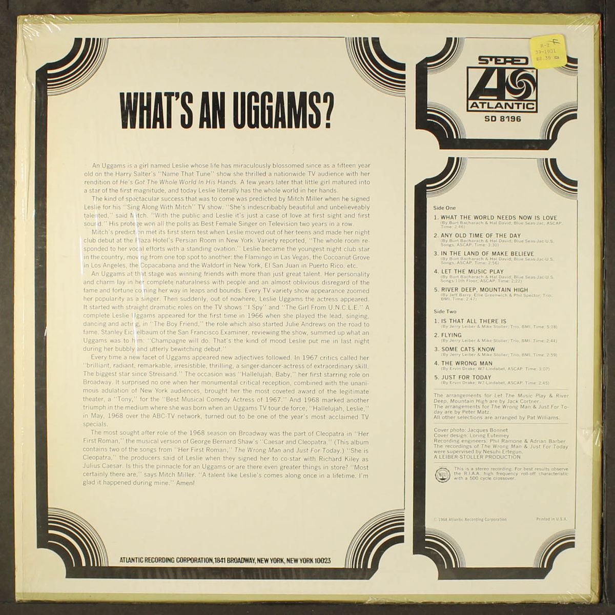 what's an uggams by LESLIE UGGAMS