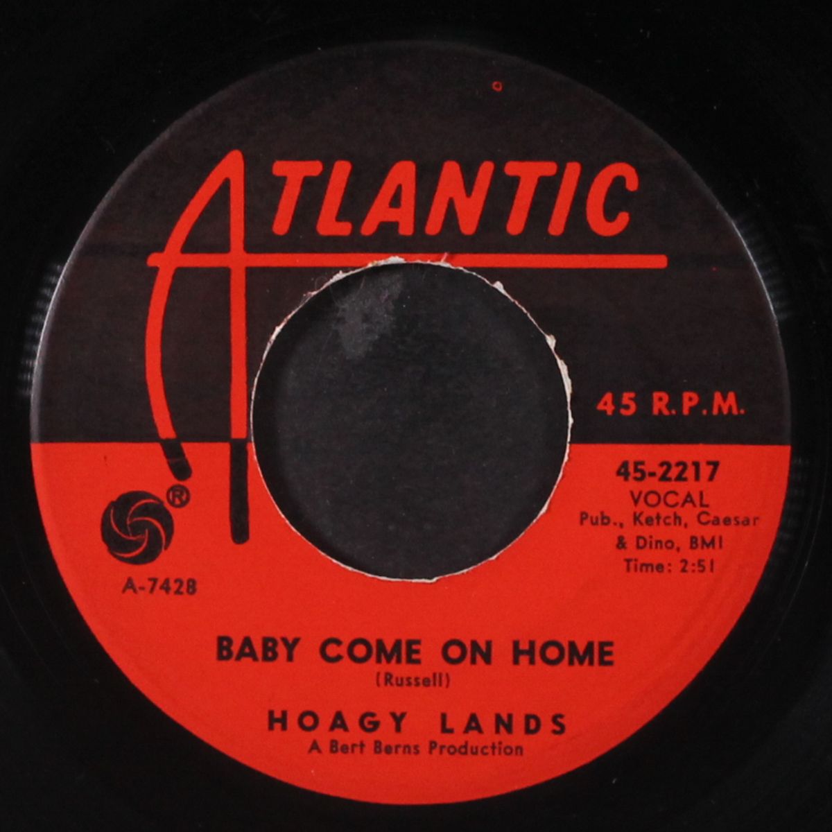 baby let me hold your hand / baby come on home by HOAGY LANDS