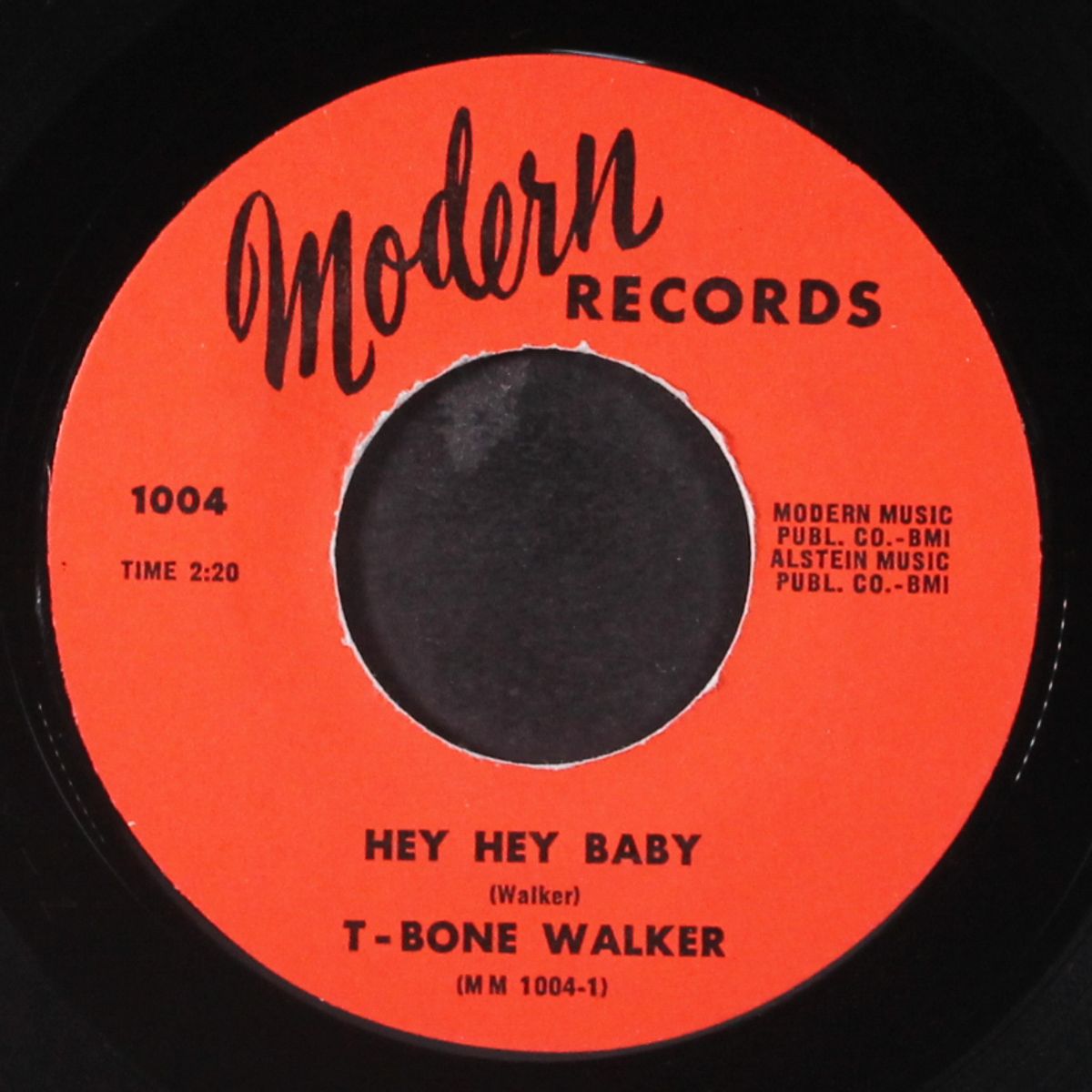 hey hey baby / should i let her go by T-BONE WALKER