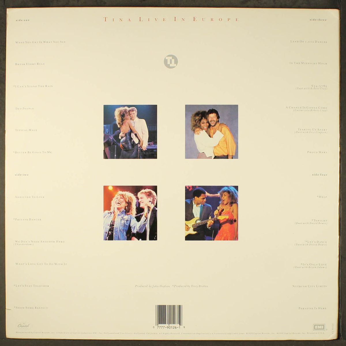 tina live in europe by TINA TURNER