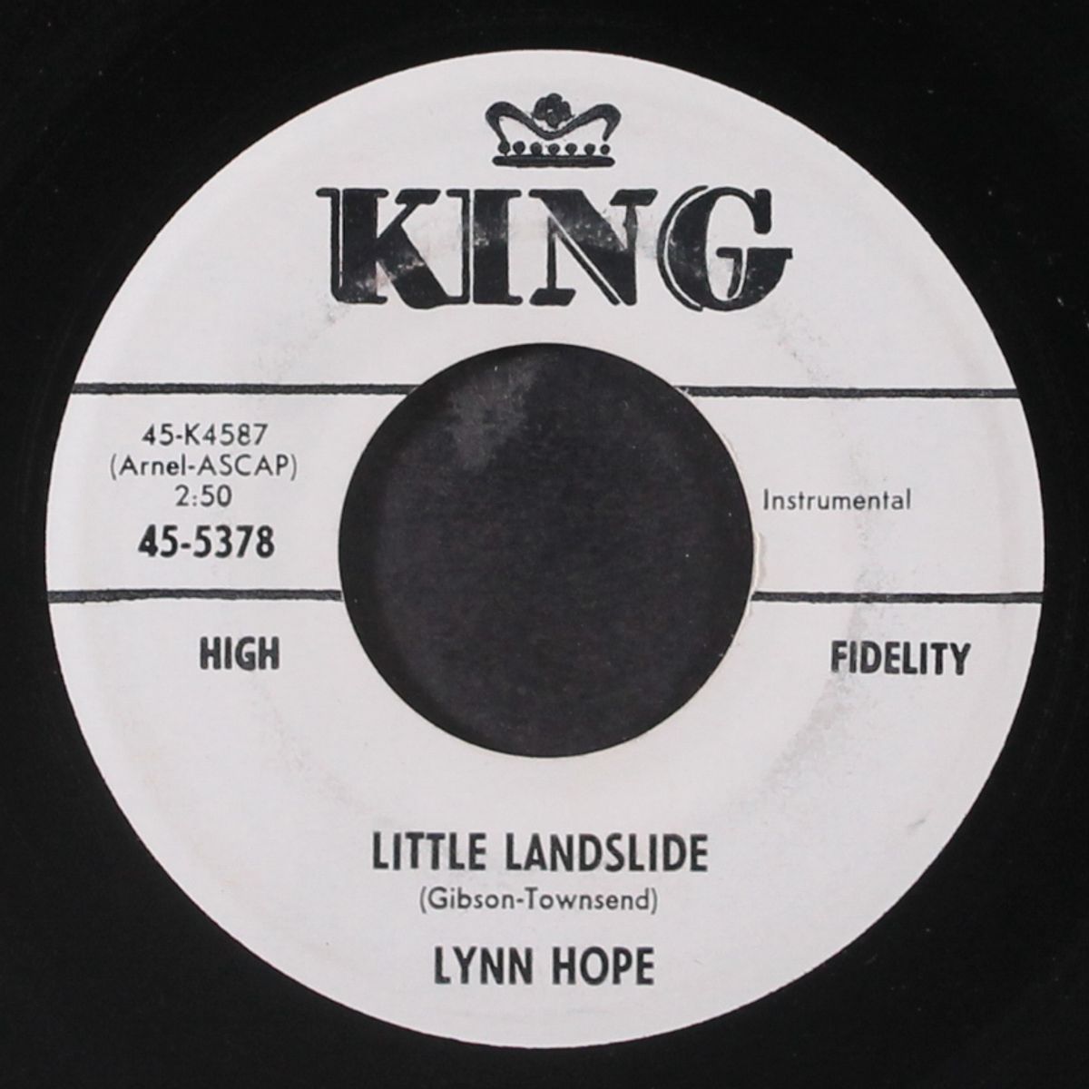 a ghost of a chance / little landslide by LYNN HOPE