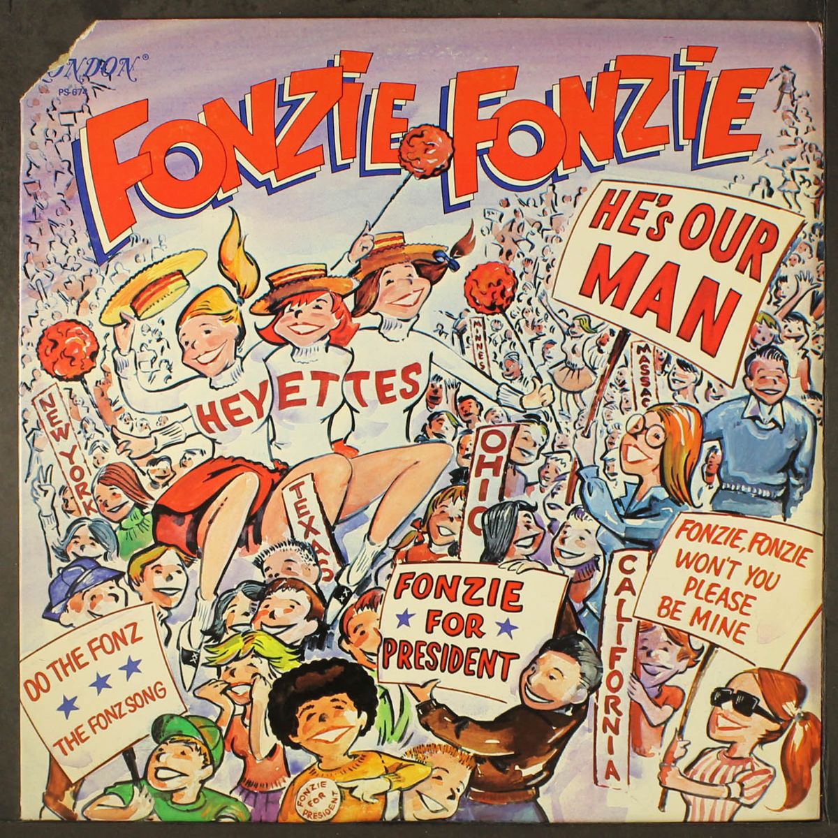 fonzie fonzie, he's our man by HEYETTES