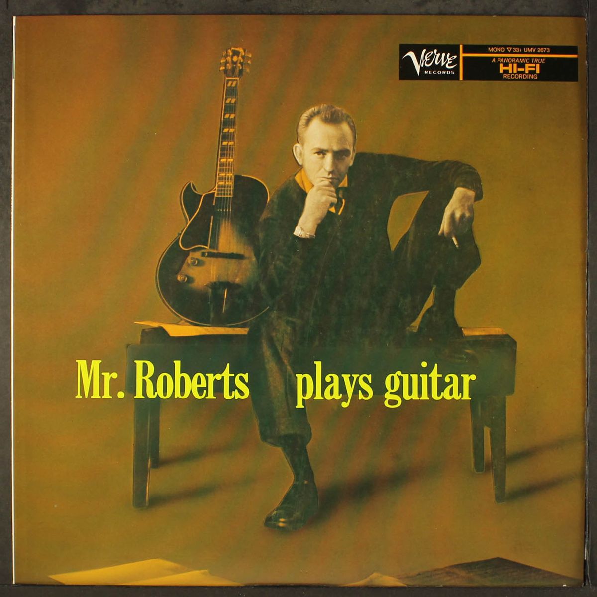 mr. roberts plays guitar by HOWARD ROBERTS