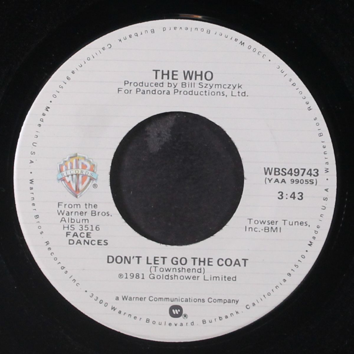 don't let go the coat / you by WHO