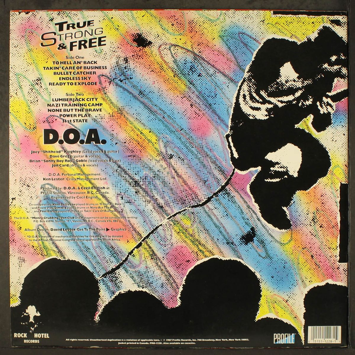 true (north) strong & free by D.O.A.