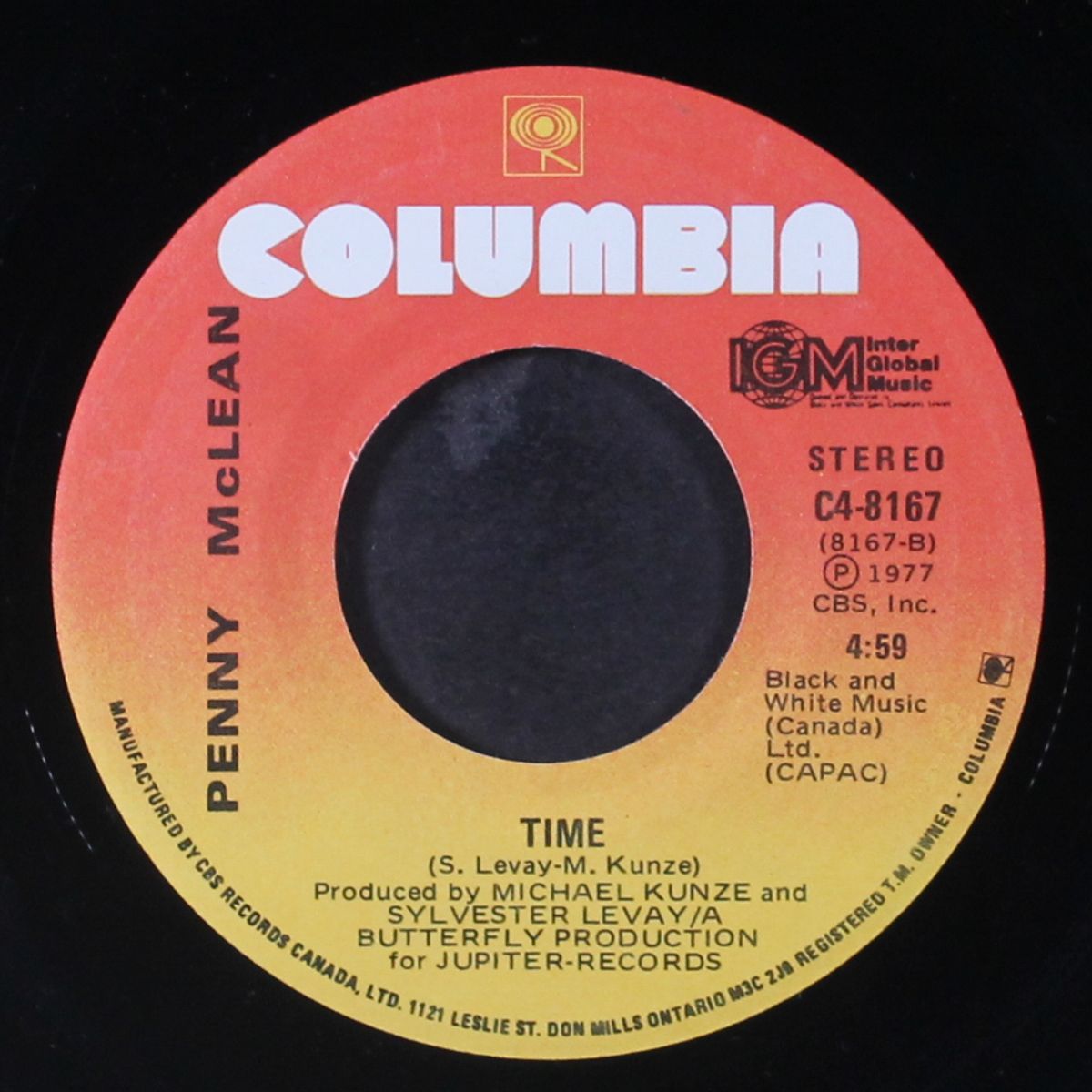 nobody's child / time by PENNY MCLEAN