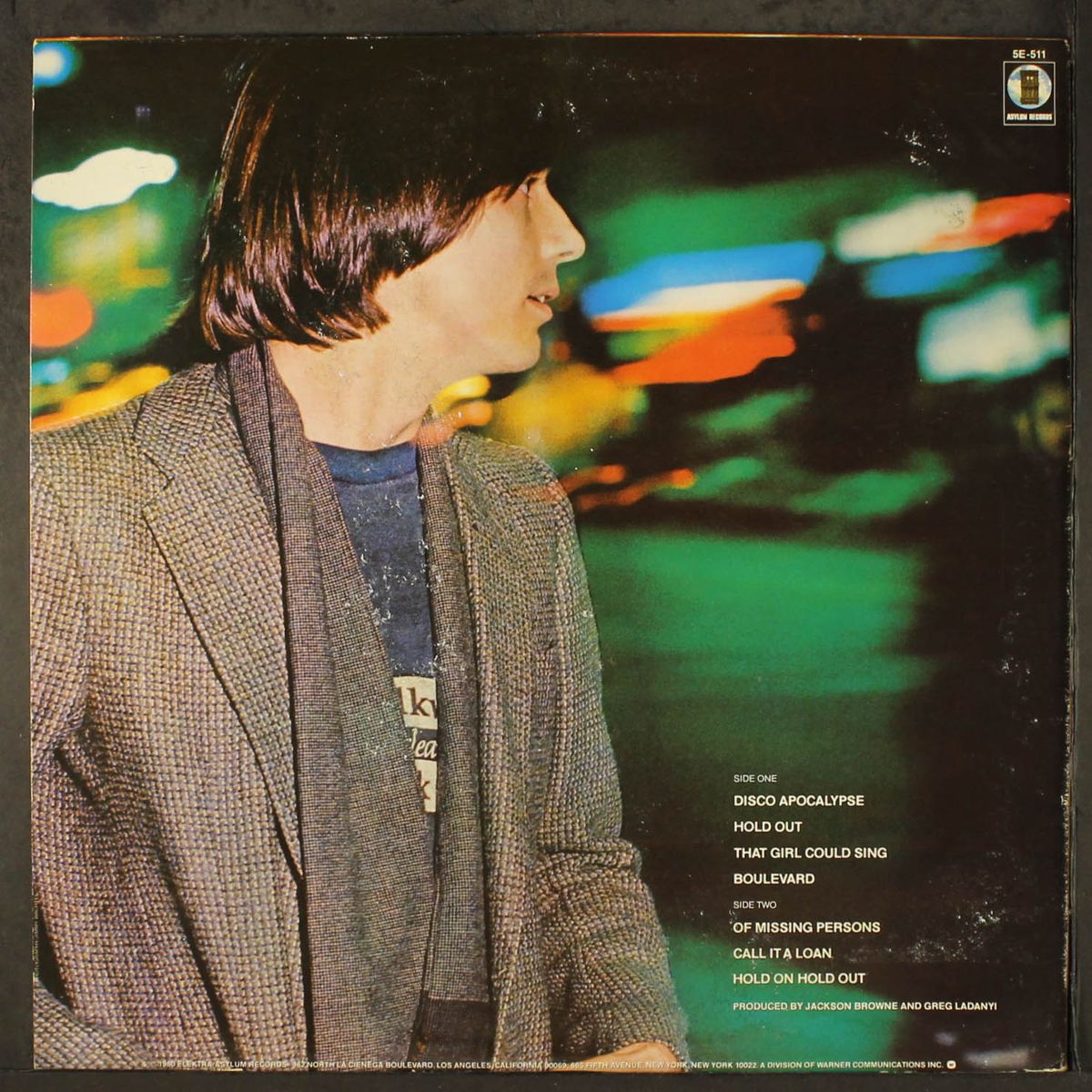 hold out by JACKSON BROWNE