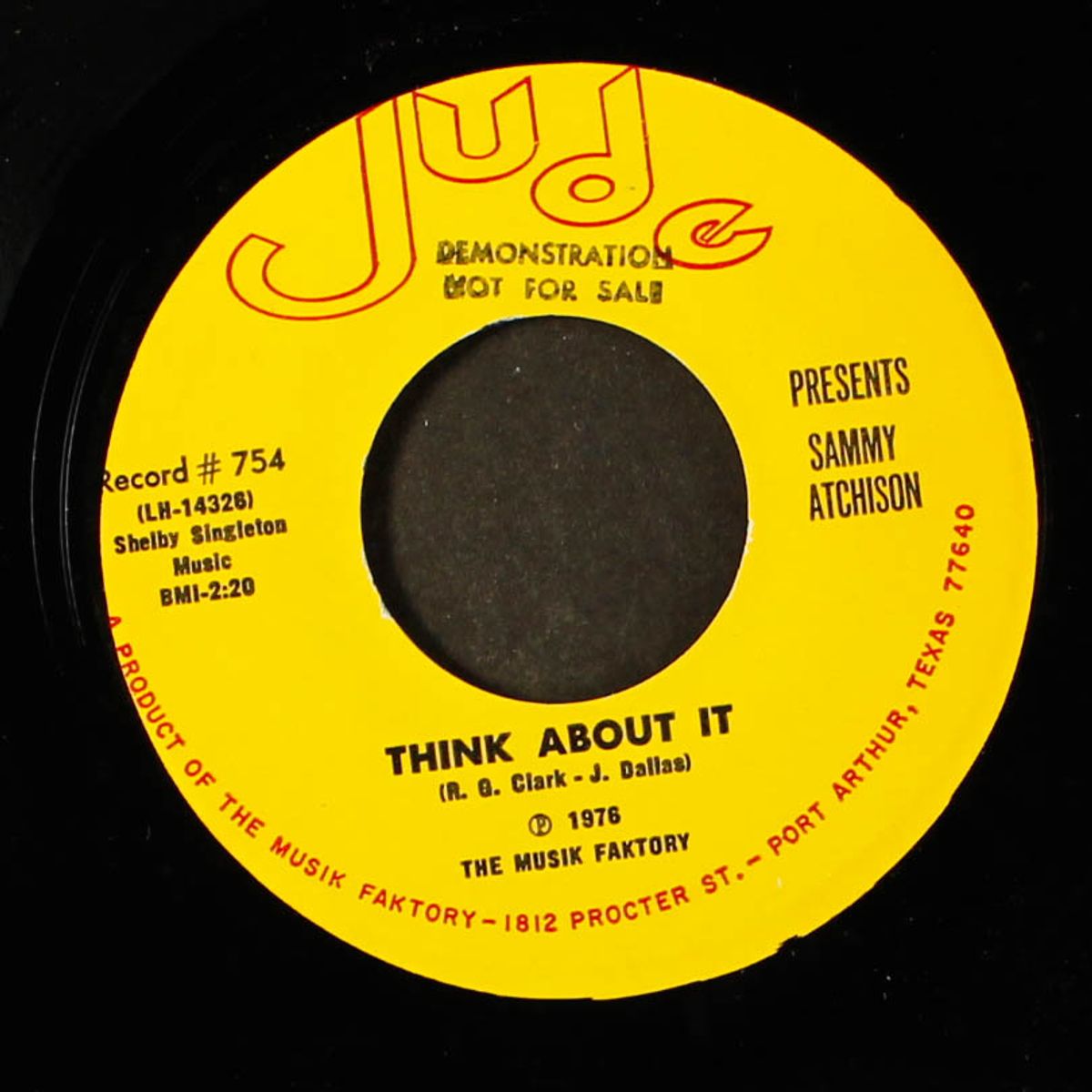 from a jack to a king / think about it by SAMMY ATCHISON