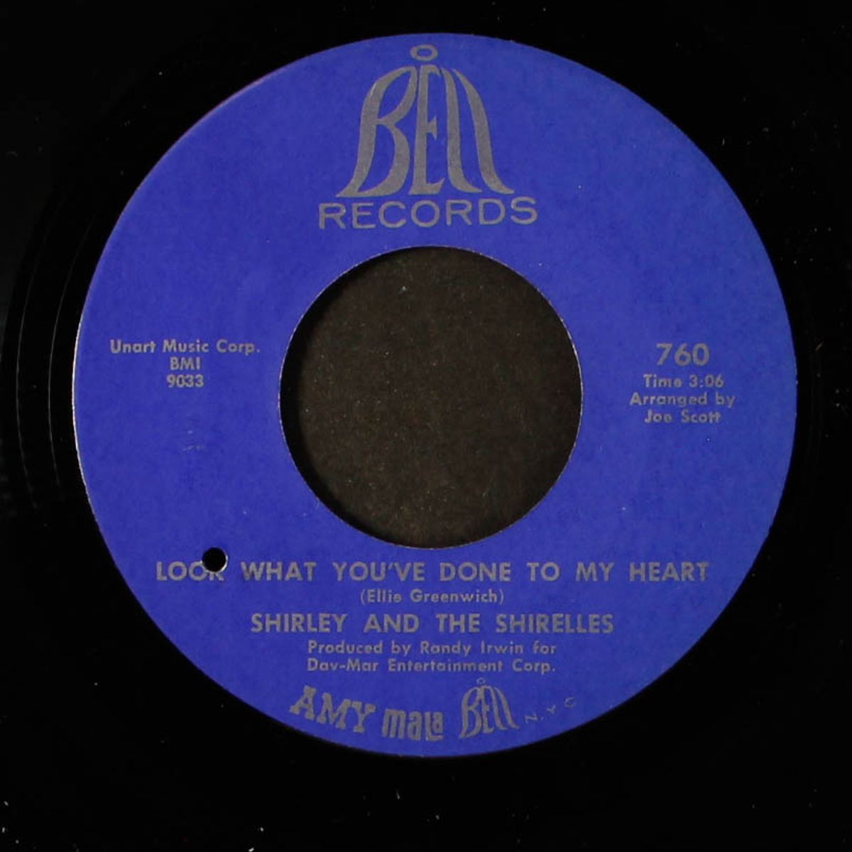 a most unusual boy / look what you've done to my heart by SHIRLEY & SHIRELLES