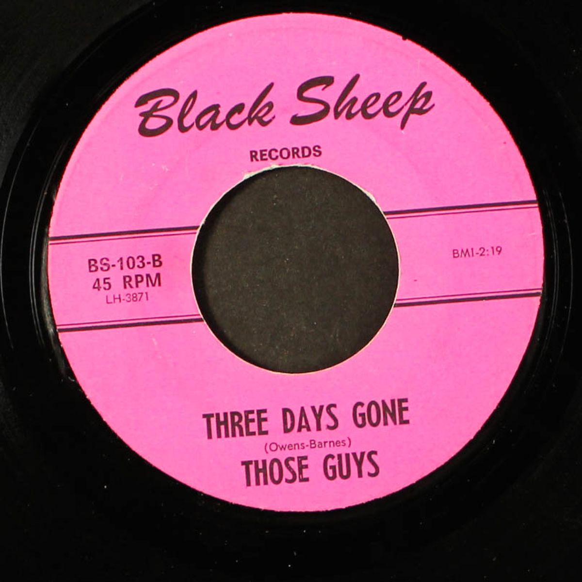 three days gone / people say by THOSE GUYS