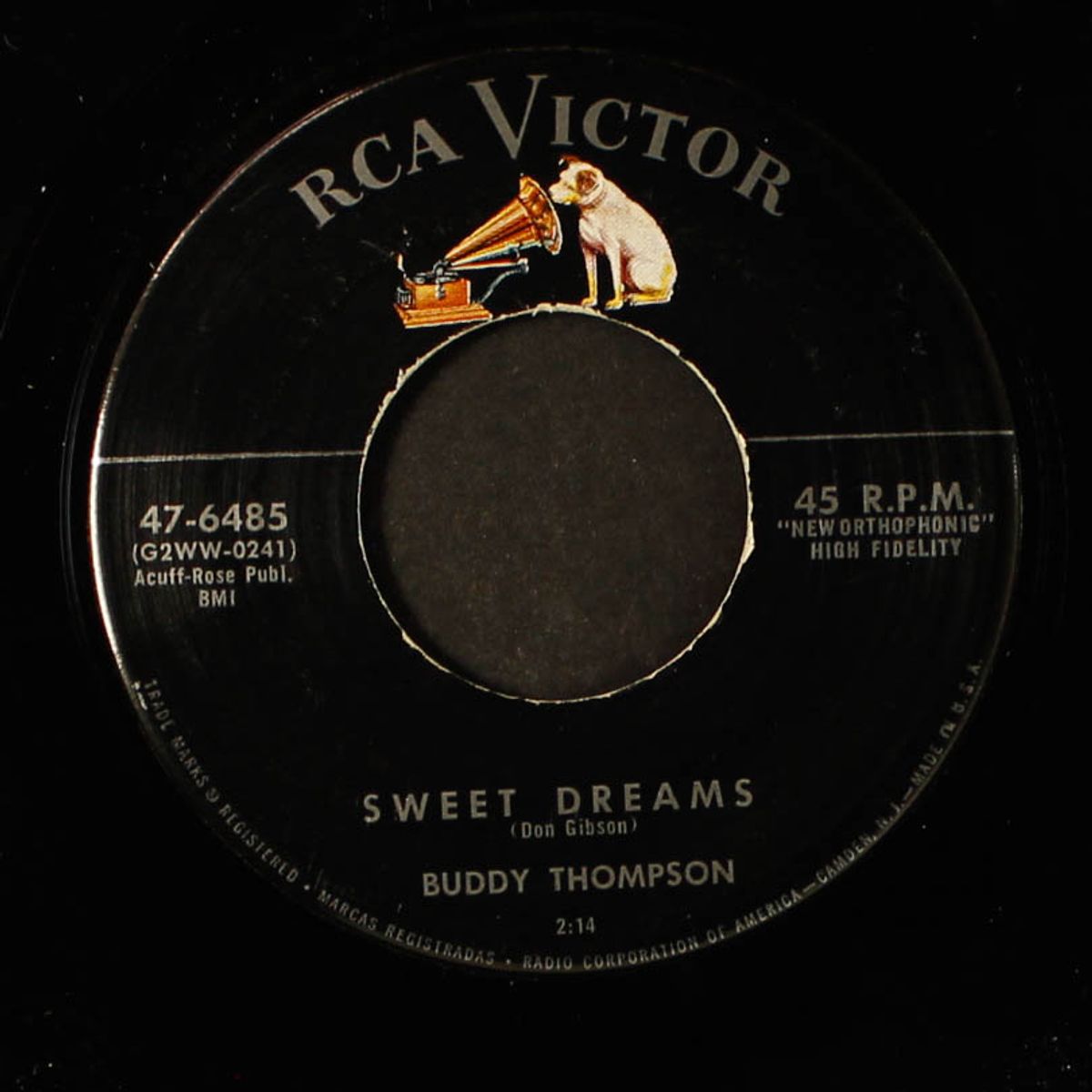 stuff like that there / sweet dreams by BUDDY THOMPSON