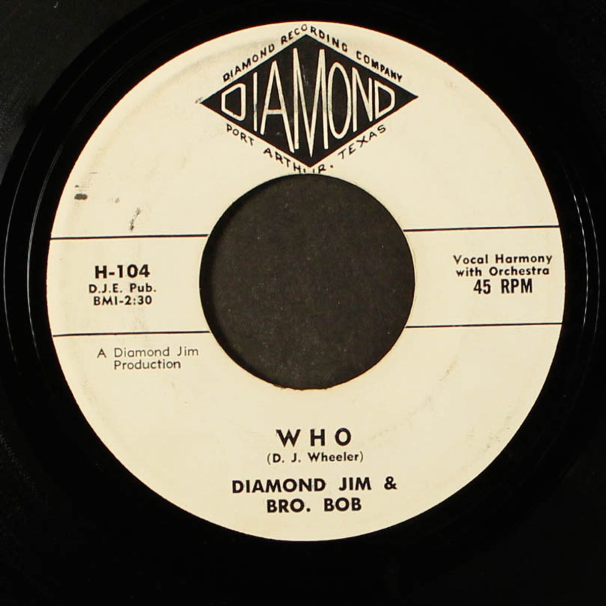 i'll make the grade / who by DIAMOND JIM & BRO. BOB