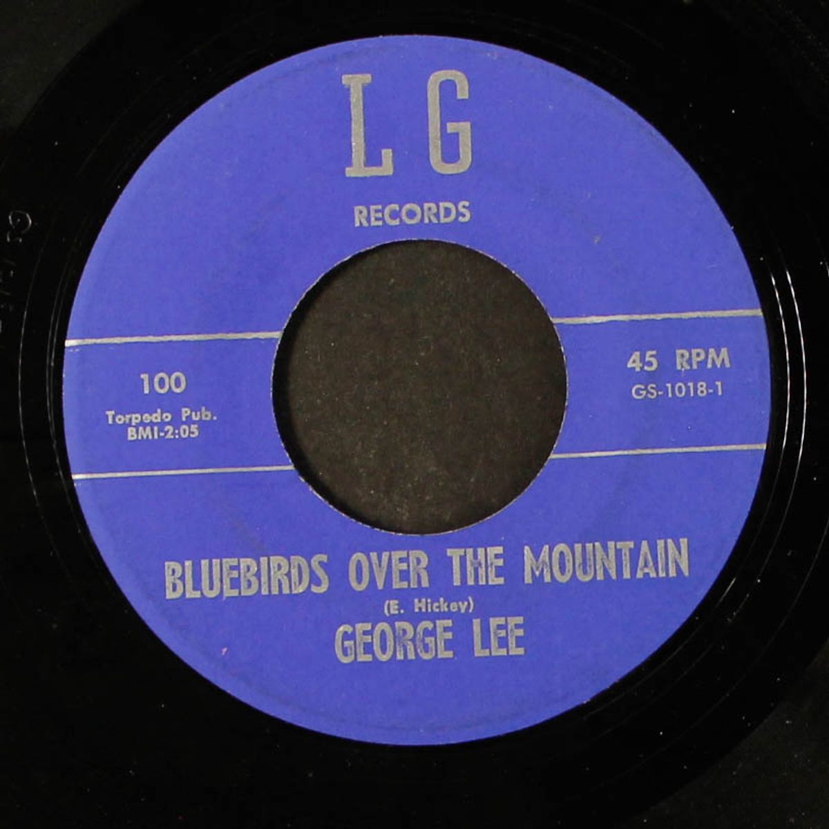 bluebirds over the mountain / raindrops, teardrops by GEORGE LEE