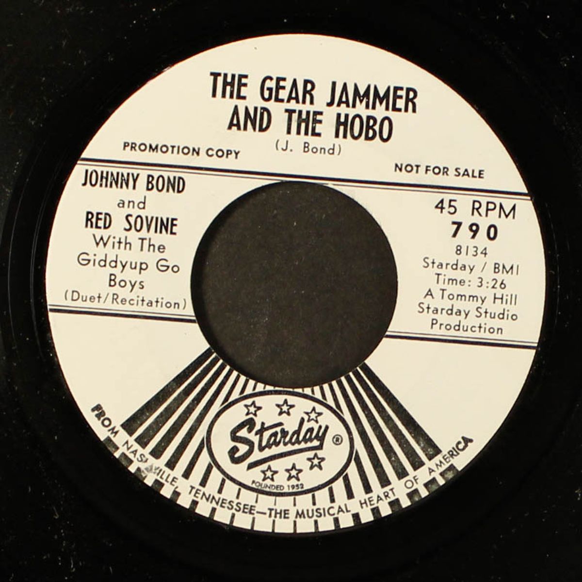 the gear jammer & the hobo by JOHNNY BOND & RED SOVINE