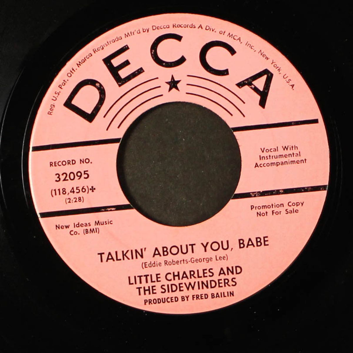 talkin' about you, babe / a taste of the good life by LITTLE CHARLES