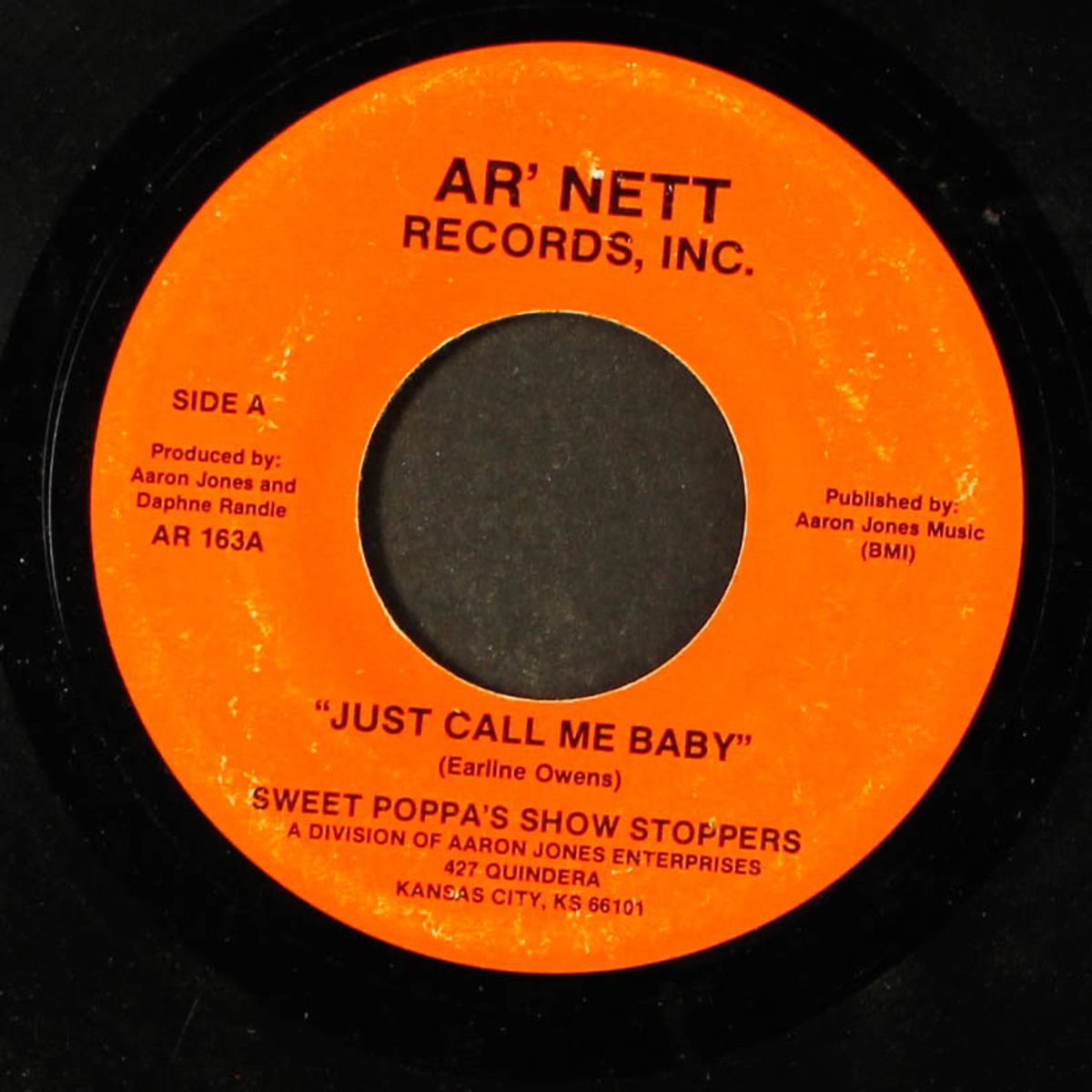 i love you the bone / just call me baby by SWEET POPPA'S SHOW STOPPERS