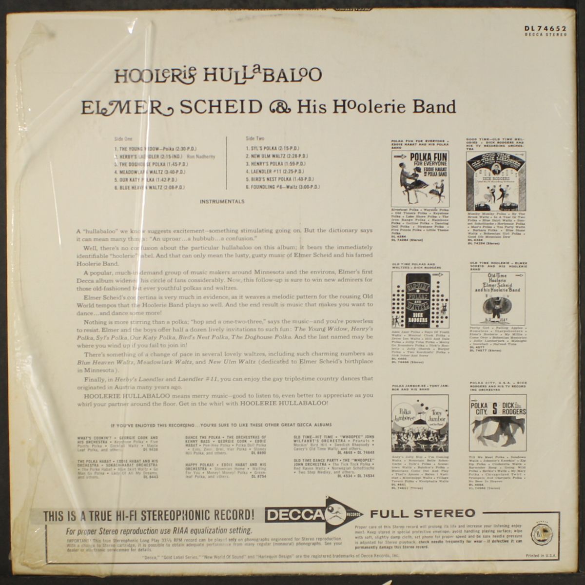 hoolerie hullabaloo by ELMER SCHEID